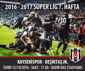 7. HAFTA SÜPER LİG MAÇIMIZ